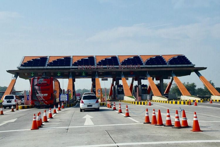 lokasi gerbang tol bandar