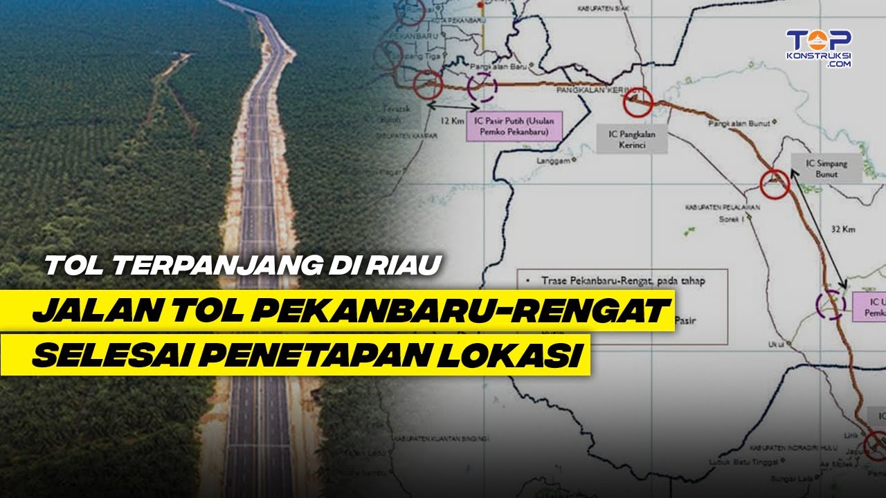 peta tol pekanbaru-rengat