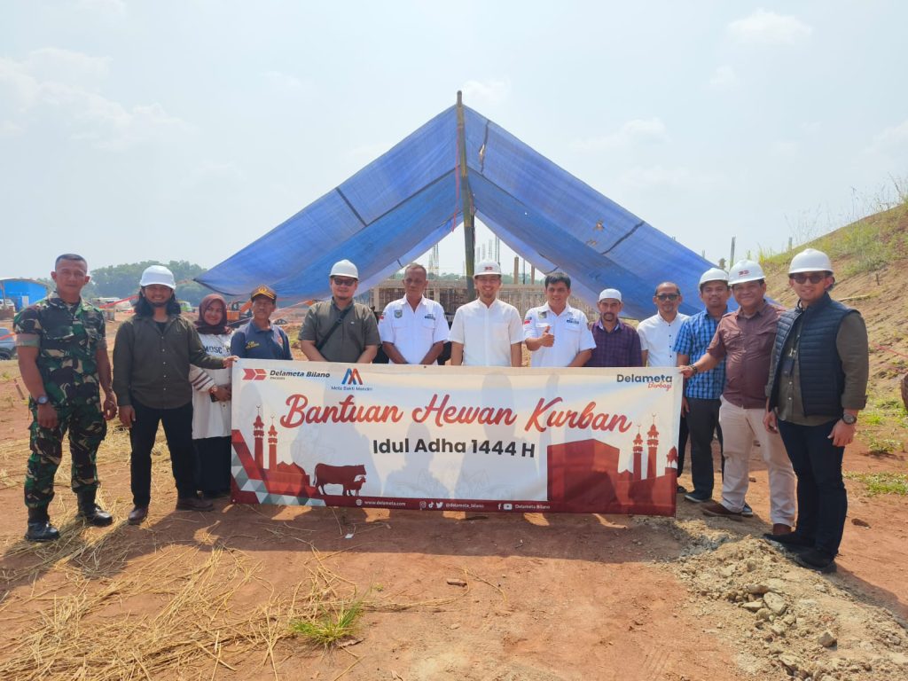 Memperingati Hari Raya Idul Adha PT. Delameta Bilano Berbagi Keberkahan di Sadang SMART Valley